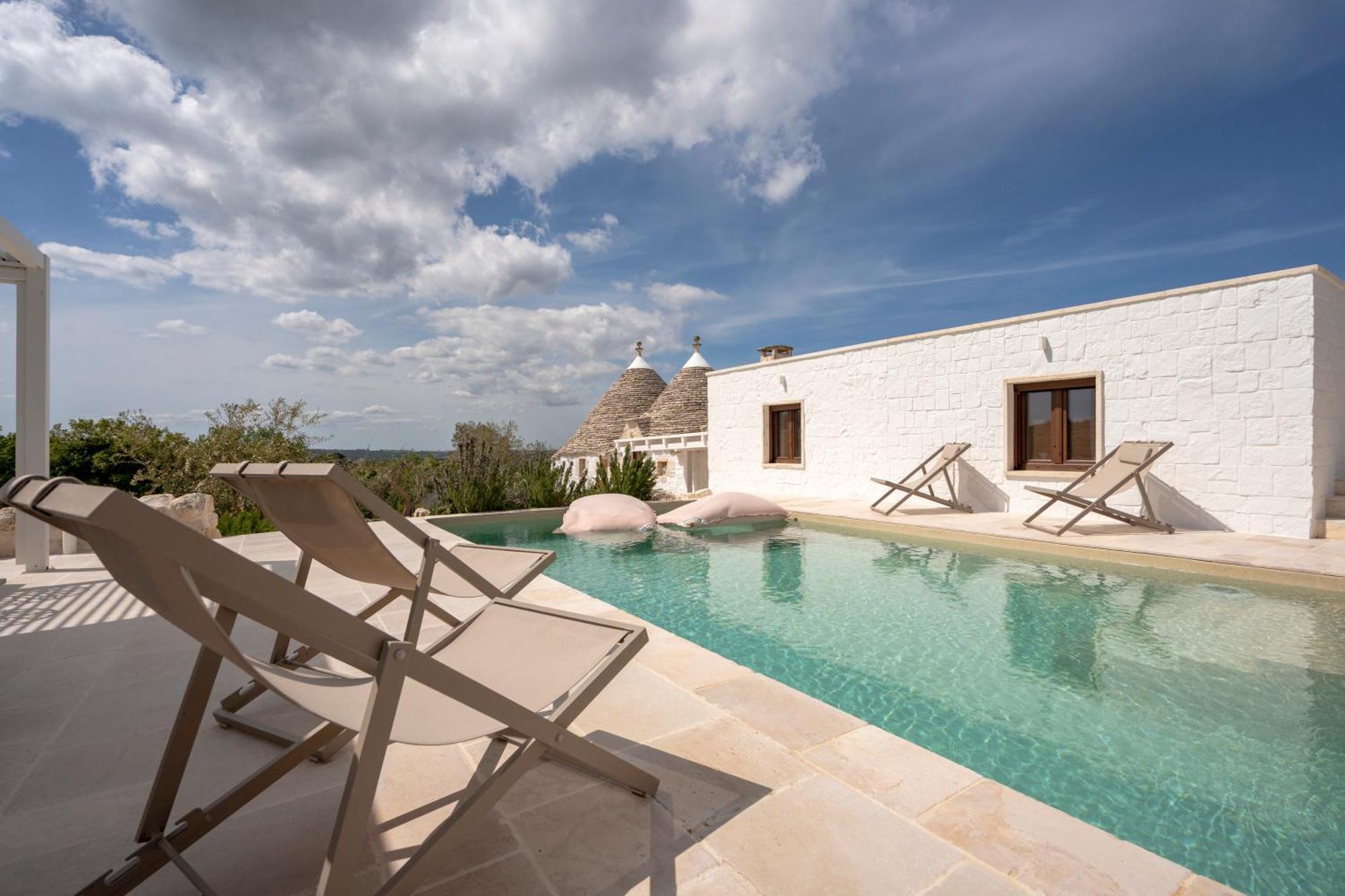 Trullo Perla Greta - Luxury Country Villa & Private Heated Pool Alberobello Esterno foto