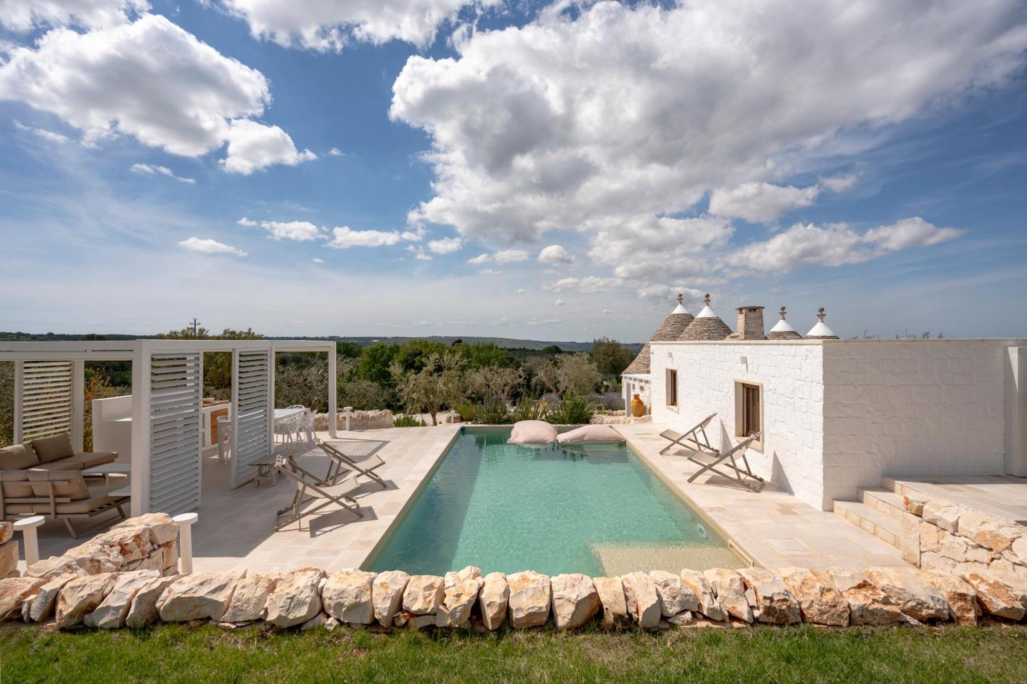Trullo Perla Greta - Luxury Country Villa & Private Heated Pool Alberobello Esterno foto